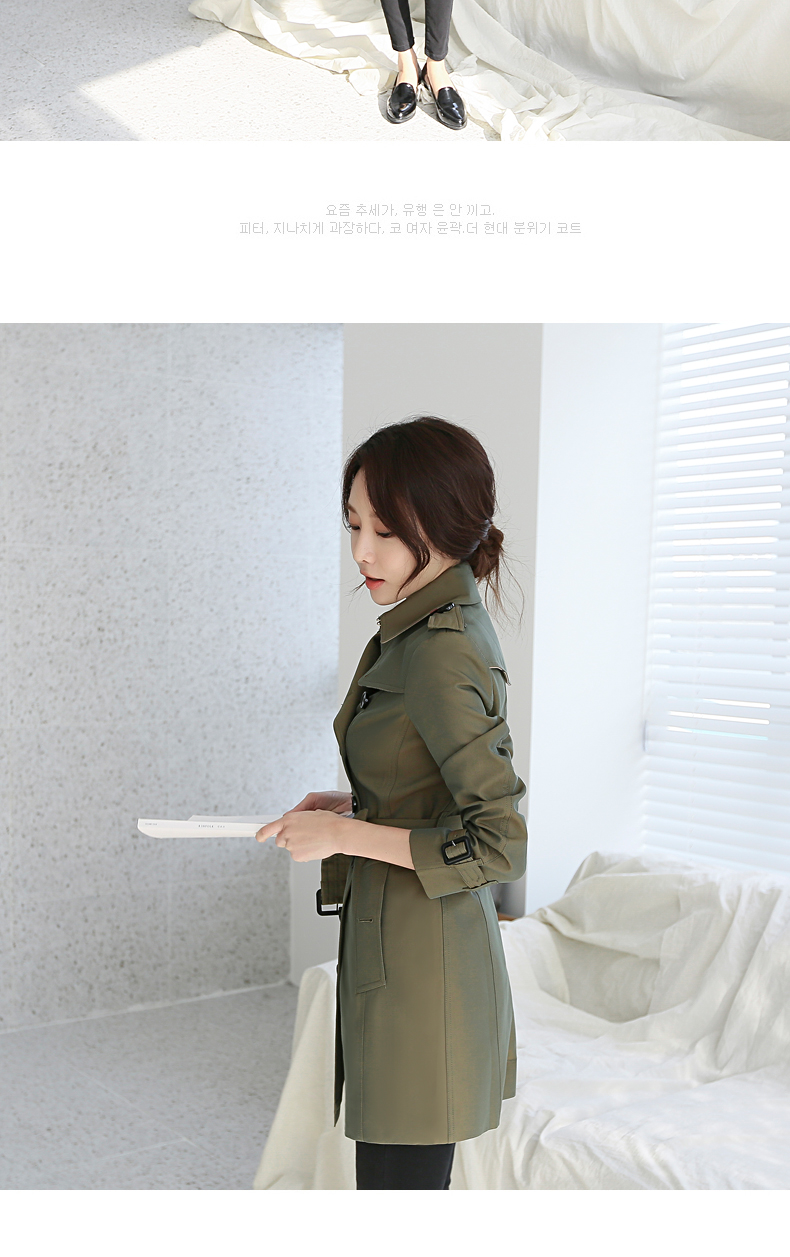 Trench pour femme EYESONU en Coton en Coton - Ref 3225633 Image 20