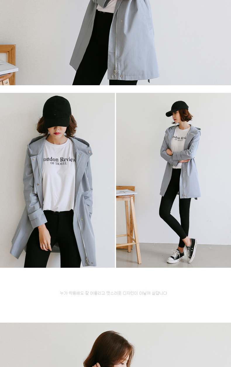 Trench pour femme EYESONU en Coton - Ref 3226848 Image 17