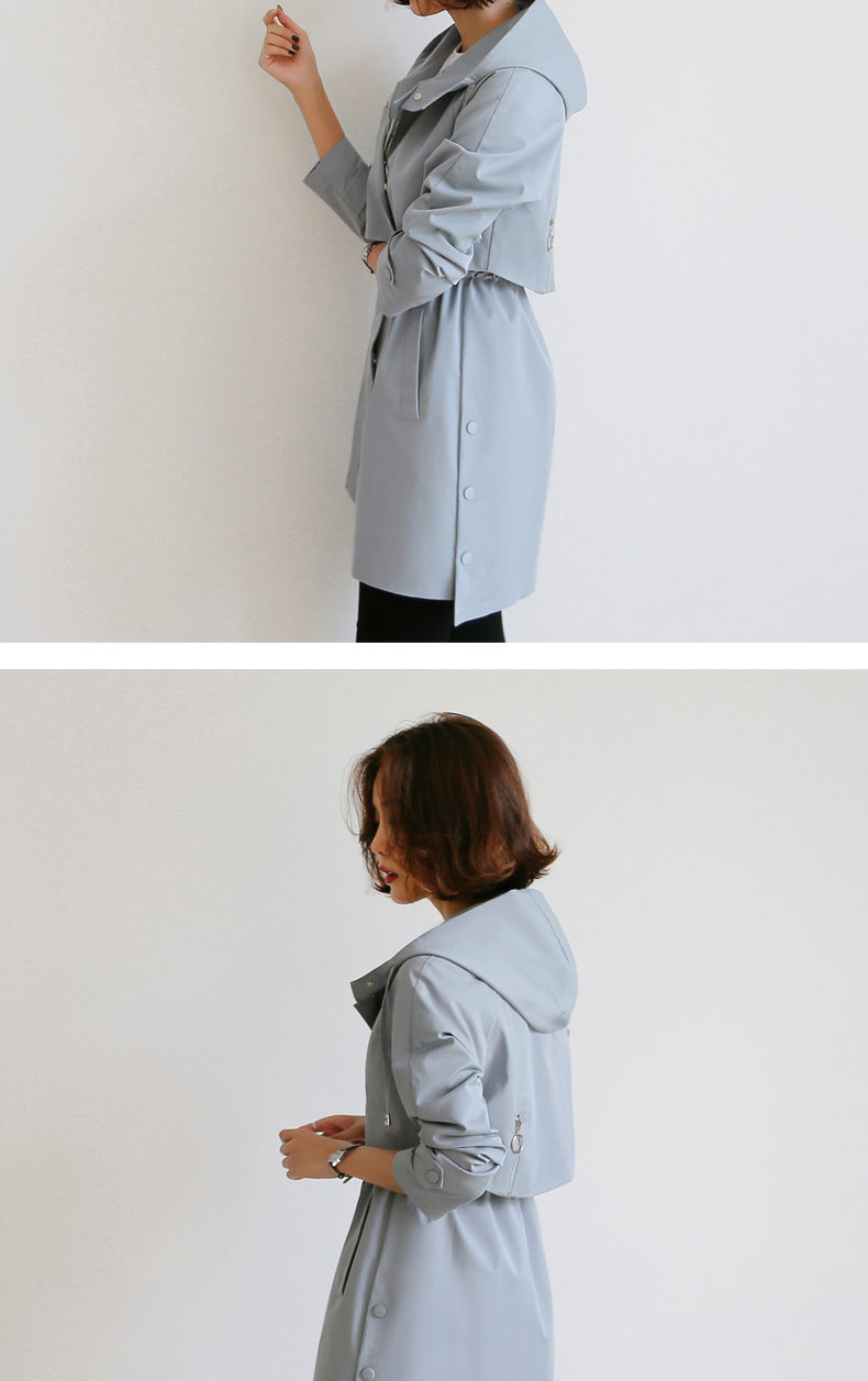 Trench pour femme EYESONU en Coton - Ref 3226848 Image 15