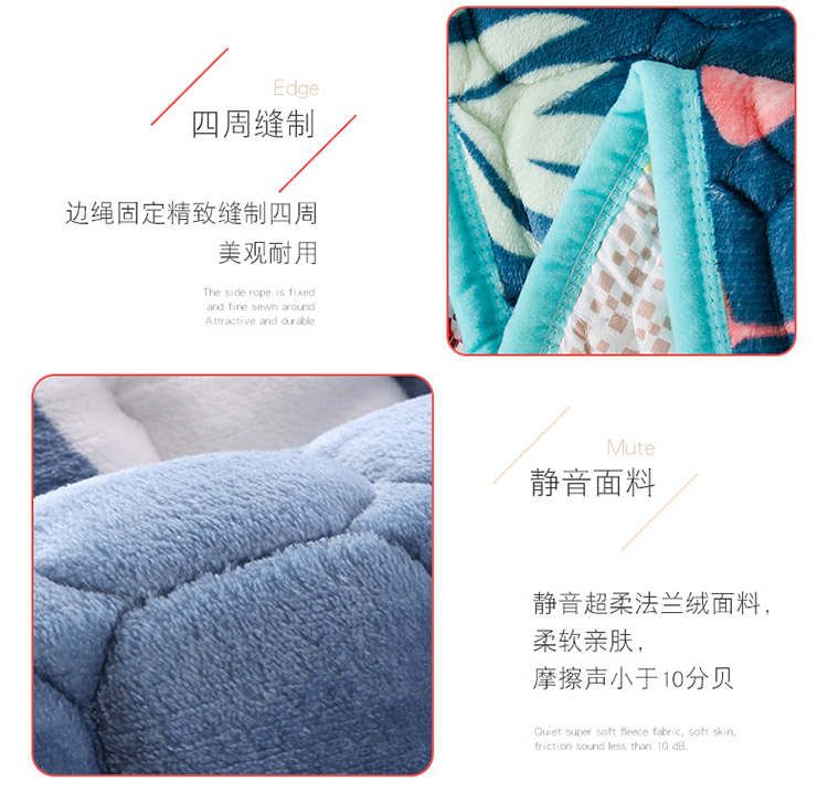 Đặt hàng tùy chỉnh có thể giặt cho trẻ em nệm giường em bé ngủ flannel hai mặt vải gấp đơn - Nệm nệm cao su kim cương