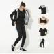 Blupdy (куртка+короткая -шерсть+брюки)+черная грудь