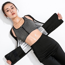 Sweat clothing womens suit sweat clothing tight abdomen high waist sweating pants large size sports sweating slimming clothing burning summer