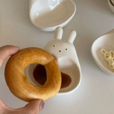 Милый кролик для домашнего использования, керамическая универсальная посуда, палочки для еды