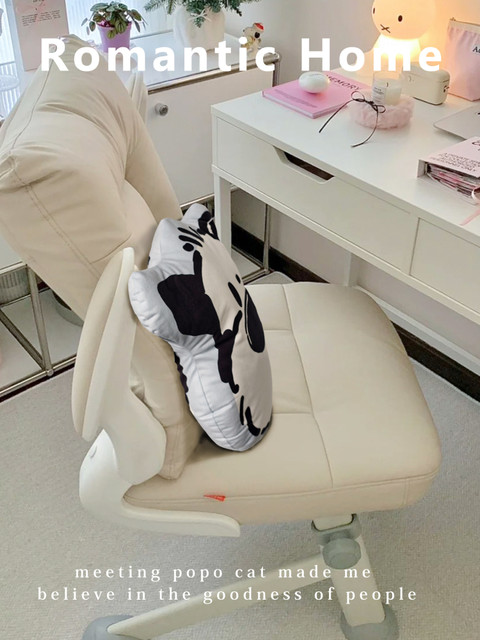 Cute Puppy Shaped Sofa Pillow for Girls to Sleep On, Light Luxury High-End Feel, Children's Cartoon Doll, Non-Detachable