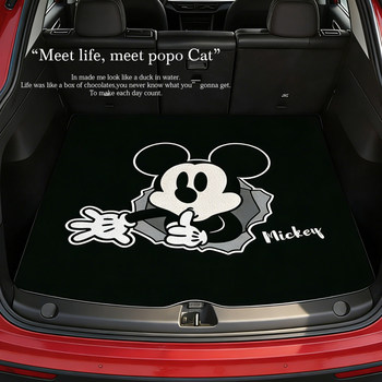 Car Trunk Mat Creative Anti-Dirt Special Trunk Mat for Car Interior Wear-Resistant Protective Mat Decorative Accessories