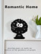 Coal Ball Creative Desktop Clock Ornament Living Room Decoration Clock Simple Household Silent Table Clock