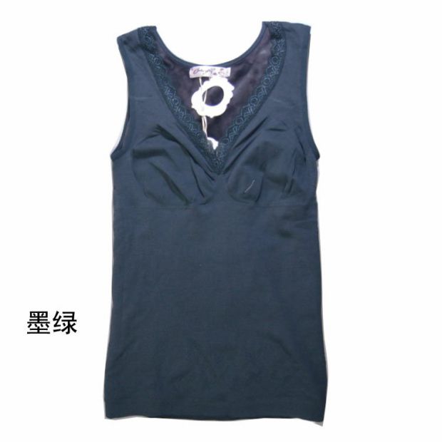 Xác thực tình yêu chân thành đồ lót mùa thu và mùa đông thực thể mô hình vụ nổ phụ nữ liền mạch tự canh tác ấm áp cộng với áo nhung CA6034 áo lót nam