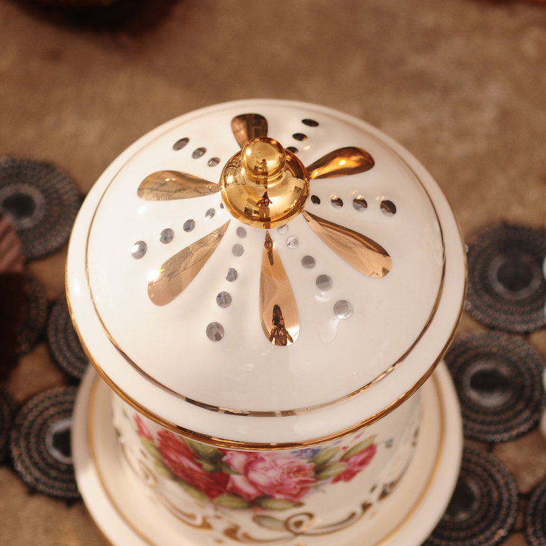 European toothpicks extinguishers ceramic toothpicks can swab box jewelry creative living room table furnishing articles package mail