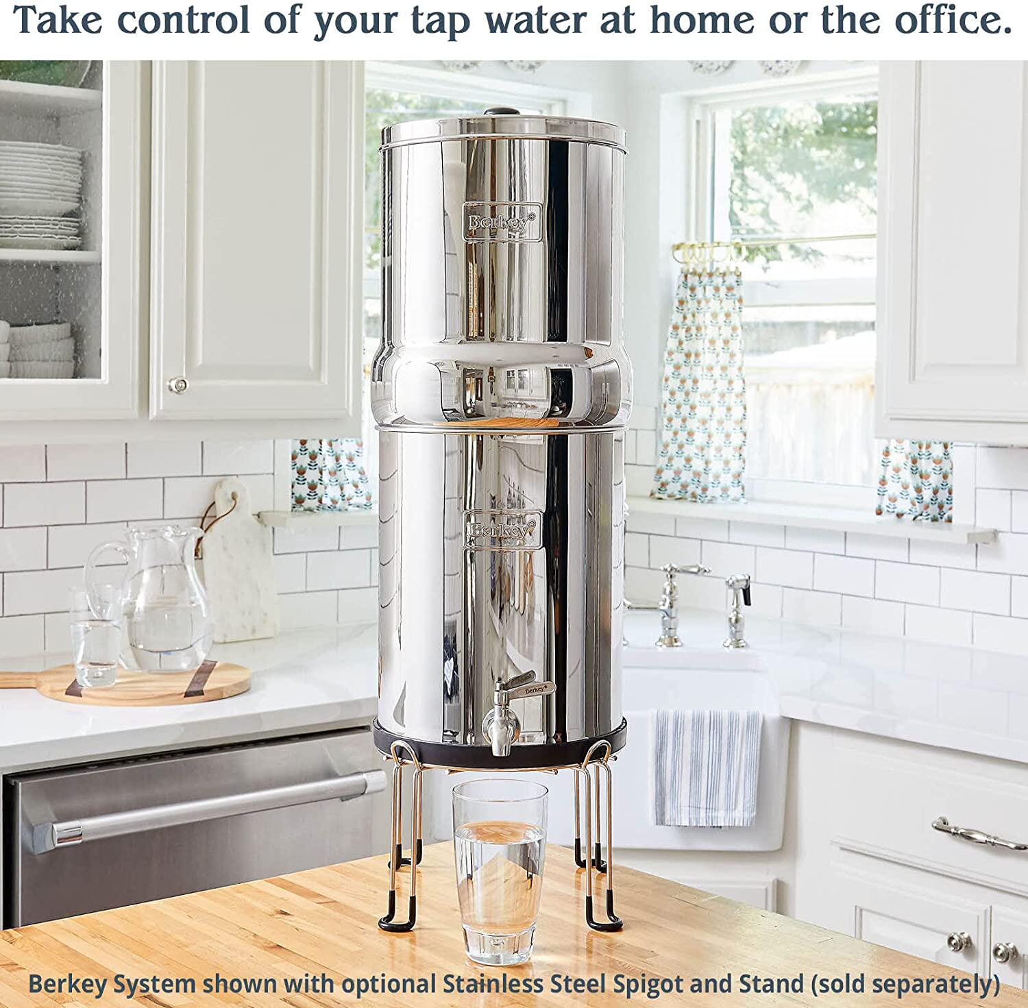 Фильтр для воды 美国伯基重力式净水器 berkey滤芯黑白组 big黑色滤芯家用野营适用