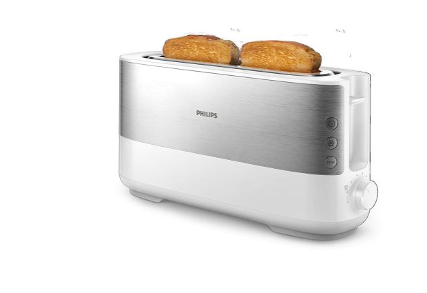 Cửa hàng ở nước ngoài Đức Philips Philips thép không gỉ 8 độ nướng Toaster 1000W - Máy bánh mì máy làm bánh mỳ kangaroo
