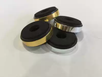 Hot silver edge Phnom penh foot pad Audio amplifier foot pad ABS foot pad EVA shock absorber pad oslash 30 silver-plated side foot pad
