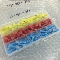 Nylon 6 3 plug spring box FDFN nylon fully insulated female connector 6 3 butt terminal combination set