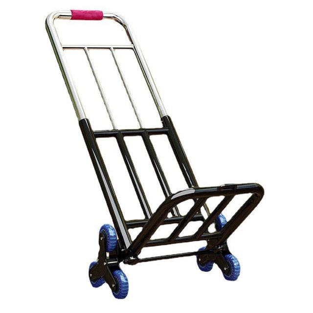 trolley folding handling home trailer shopping and grocery shopping artifact trolley portable luggage trolley ຂະ​ຫນາດ​ນ້ອຍ