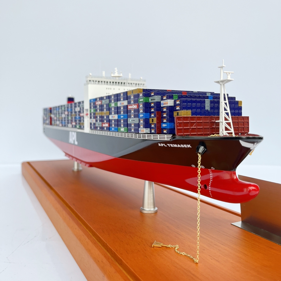 コンテナ船模型　APL CHINA APL集装箱船模型：海运迷的收藏宝藏！_舰艇_淘宝游戏网