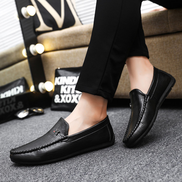 loafers breathable ແລະຄົນອັບເດດ:, ພື້ນຜິວອ່ອນ, ຫລາກຫລາຍສໍາລັບການເຮັດວຽກ, ແບບພາກຮຽນ spring, ້ໍາຫນັກເບົາແລະຈິດໃຈ, sole ຫນາ, ແບບອັງກິດເປັນທາງການ.