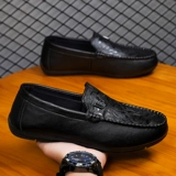 Мужская любовь Doudou Shoes Fashion 2025 Новая однопроизводительная модная обувь духовный молодой человек Водонепроницаемый низкий уровень дышащий простые