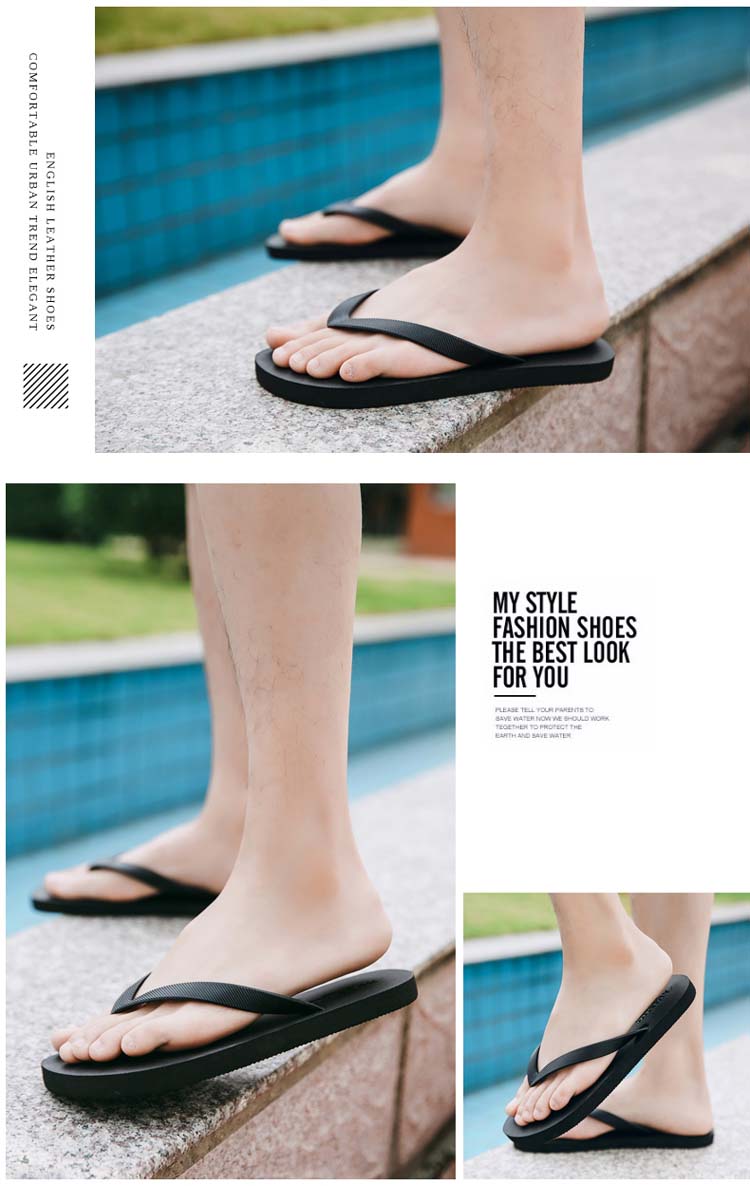 2018 dép mới của nam giới thời trang mùa hè mặc của nam giới không trượt mềm dưới flip flops nam triều kéo bên ngoài mặc giày bãi biển người đàn ông