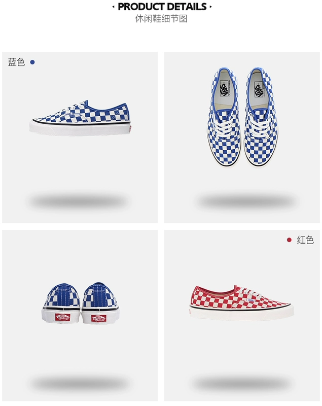 Vans Vans Authentic 44 DX Giày kiểm tra hội đồng Anaheim VN0A38ENOAK - Dép / giày thường giày sneaker nữ trắng