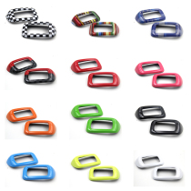 BMW Mini MINI COOPER clubman F54 retrofitted with rear seat belt buckle plaque