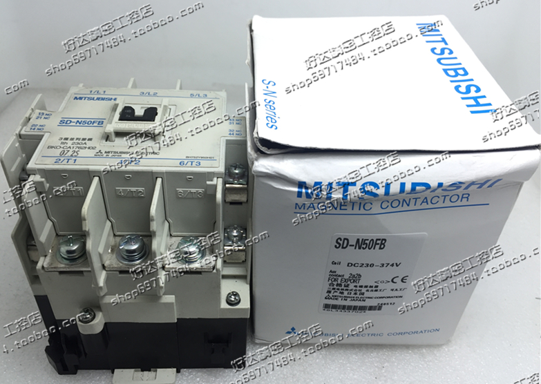 The original MITSUBISHI Mitsubishi DC Contactor SD-N50FB 230-374VDC spot