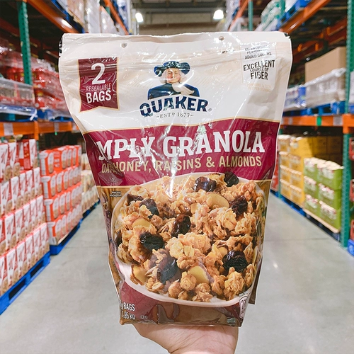 Ebuy Direct Mail Quaker Guerger Oatmeal Nutrition Breakfast Maccoli Matta Mician Mattius Honey Grain 1950G