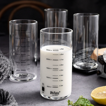 Germany plazotta milk cup Breakfast cup Household children with scale microwave oven can be heated Explosion-proof high borosilicate