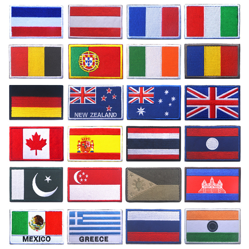 UK France Germany Canada Italy Mexico USA Bstick Magic Stick Arm Zhang Embroidery