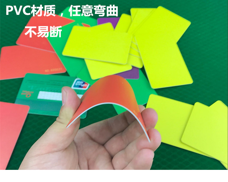 Dày đặc chip màu thẻ phòng phòng mạt chược máy chip tiền ngân hàng thẻ kích thước dày vuông PVC hai mặt - Các lớp học Mạt chược / Cờ vua / giáo dục bộ cờ vua giá rẻ