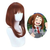 My Hero Academy Lige Catechism Cosplay Wig Cartoon Wig Cos Wig Pompon