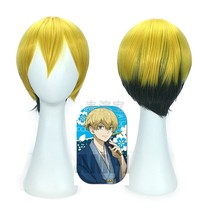 The Way of Rebirth Tokyo Avengers Avengers Pine Wild one thousand Winter Cos Bicolor Gradient Short Straight launch Comic Wig Spot