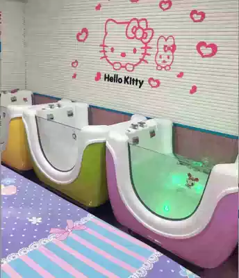 New acrylic baby pool transparent glass whirlpool kids pool bath tub