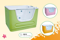 Acrylic pool Acrylic transparent childrens square pool Surf bubble color lights childrens pool