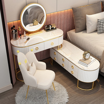 Net red dresser TV cabinet integrated bedroom master bedroom 2022 new light luxury high-end modern simple makeup table