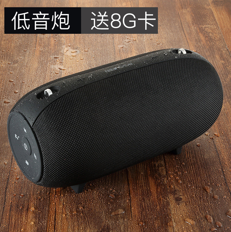 ROYQUEEN Longqin M800 Wireless Bluetooth speaker Card Sound portable Mini outdoor mobile phone Low sound gun