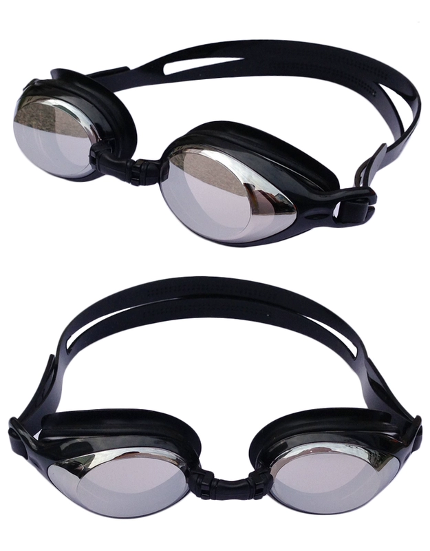 Kính râm chống sương mù Yalijia aryca nam / nữ cận thị kính bơi 150-600 độ - Goggles