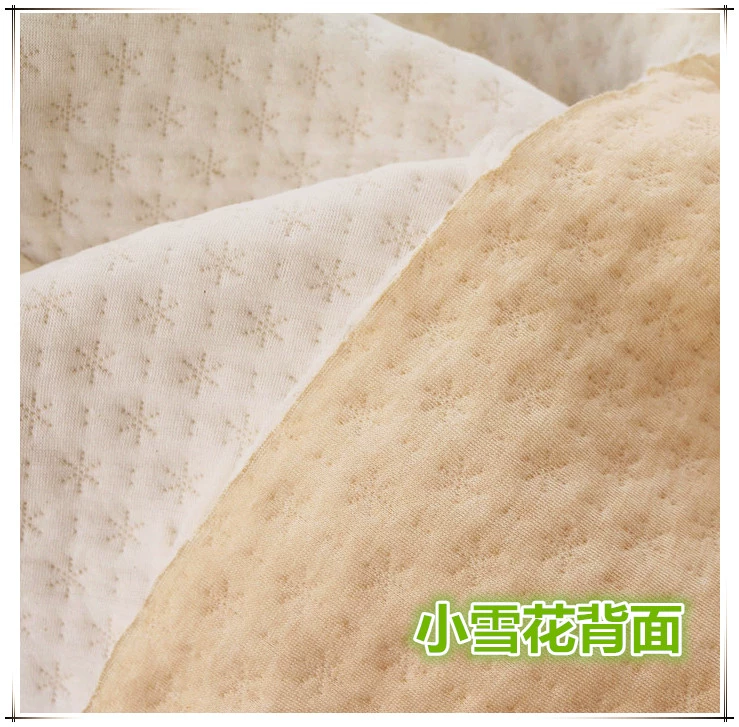 vải cotton 3 bé bông ấm hữu lớp xen bông chăn vải bông ngủ vải bọc Class A - Vải vải tự làm