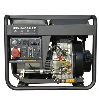 Diesel household generator set 5KW6KW6 5KW7KW Single-phase three-phase 220V380V diesel generator set