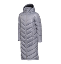 Li Ning male long thick thick winter football sports leisure warm windproof training down jacket AYMM115