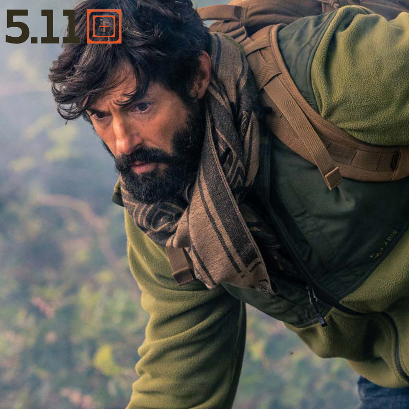 5 11 military fans 511 warm tactical plaid flame men and women shawl tassel scarf Arab square 89453