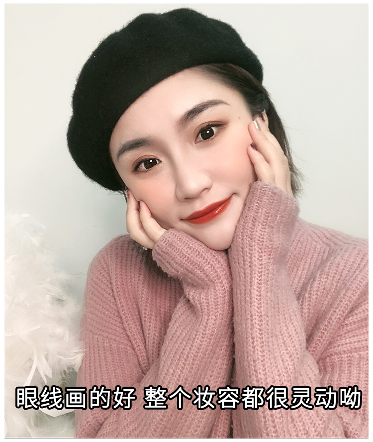 Bút kẻ mắt Hàn Quốc unny không thấm nước và thấm mồ hôi dễ dàng không bị lem màu cho người mới bắt đầu nhanh khô rất mịn màu nâu đen - Bút kẻ mắt kẻ mắt nước missha