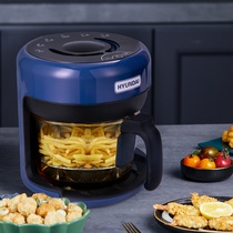 HYUNDAI South Korea Modern Glass Visualization Air Fryer Machine Home Oil-free Multifunction Air Electric Fryer