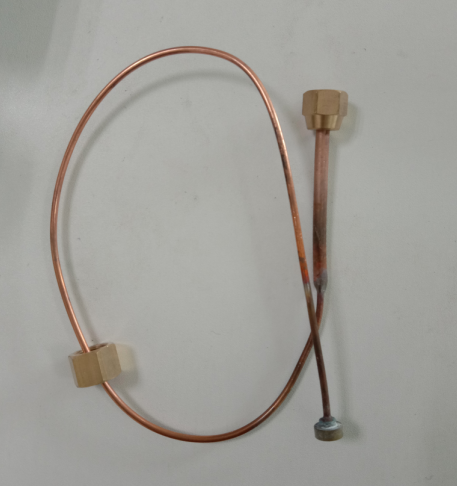 上海博迅立式压力蒸汽灭菌器医用高压消毒锅配件连接压力表铜管