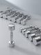 Pure Steel Electroplated Dumbbells 1.0-11kg Set with Dumbbell Rack for Personal Training, Yoga, Men and Women, Home Gym Dumbbells