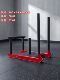 Fitstyle Fitness Sled Pull Rope School Fire Department Gym Push-Pull Sled Weight-Bearing Training Resistance Cart