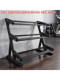 Round-Head Ten-Sided Hexagonal Fixed Commercial Dumbbell Rack Set for Men's Home Gym Dumbbells