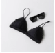 Áo crop top siêu mỏng quai mảnh chống đi đoạn ngắn không có vòng thép gợi cảm làm đẹp trên đồ lót quấn ngực nữ