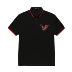 La Chapelle nam jackwalk màu tương phản ve áo ngắn tay 2019 mùa xuân mới giản dị áo sơ mi nam - Polo áo polo đẹp Polo