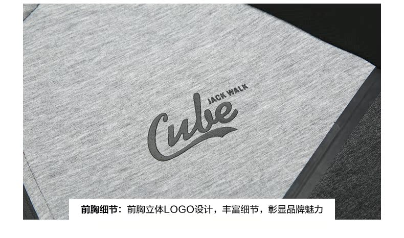 La Chapelle Giày nam Jackwalk Air Layer Áo len nam 2019 Mùa xuân Trùm đầu Áo khoác giản dị cho nam - Áo len áo hoodie đôi