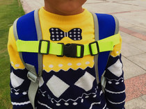 School bag non-slip belt stepping childrens school bag with chest anti-slip buckle belt student outdoor backpack fixed buckle