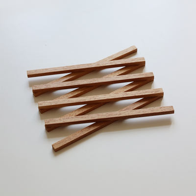 Shuwei Burmese teak extendable multi-purpose heat insulation pad, pot pad, iron pot pad, teapot pad, rectangular solid wood table pad